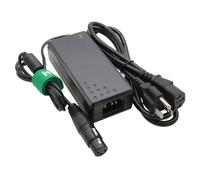 HangTon Adaptador de fuente de alimentación de CA para Aputure Amaran 100d 100x S F21C luz LED, XLR hembra de 3 pines, 48 V, 2 A, 96 W CC