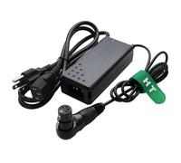 HangTon Adaptador de fuente de alimentación XLR de 4 pines en ángulo recto para Sony PMW400 3500V F5500V Z750 Z580 Canon C400 C500 MKII Panasonic AK AJ Cinema Camera Monitor 12V 4A DC