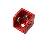 HangTon Adaptador de montaje de bloqueo de soporte de rosca de 3/8 pulgadas para motor de lente de cámara ARRI Sony RED Teradek inalámbrico rojo