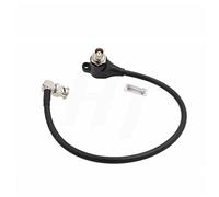 Hangton Aislador galvánico de video SDI de 12 G, cable BNC en ángulo recto, protector de sobretensiones para cámara RED Komodo Alexa Blackmagic Atomos Monitor (ángulo negro)