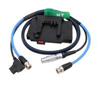 HangTon B-Mount Placa adaptadora de batería V-Lock D-tap 24V Cable de alimentación 12G SDI para ARRI Alexa 35 Mini LF Amira Cámara Bebob Fxlion SWIT