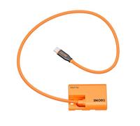 HangTon Banco de energía PD 9V USB tipo C a LP-E6N para cámara Canon EOS R5 R5C R6II R7 5DIV 6D 7DII 60D 80D 90D, BMPCC 4K, 8.4V 3A Cable de batería ficticia 60cm