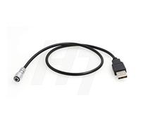 HangTon BMPCC 4K Weipu 2 pines a USB 12V cable de alimentación para Blackmagic diseño bolsillo cámara de cine 4K 50cm