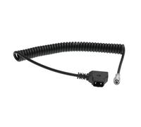 HangTon BMPCC - Cable de alimentación en espiral para cámara de cine de bolsillo de 4 K con 2 pines CC