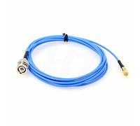 HangTon BNC a Microdot 10-32 Cable RF de 50 ohmios para prueba de vibración acústica del transductor del acelerómetro (2m, recto)