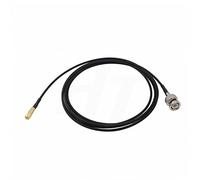 HangTon BNC a Microdot UNF 10-32 Cable coaxial RF para GRAS Mic Prueba de vibración Sensor Aceleración Medidor Transductor Acústico RG174 50 Ohm 2M