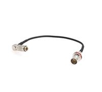 HangTon Cable adaptador DIN 1.0/2.3 a hembra BNC HD SDI de ángulo recto a DIN 1.0/2.3 Mini BNC para monitor de cámara Blackmagic de 30 cm