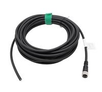 HangTon Cable blindado de señal con sensor de actuador hembra de 5 pines M12 A a cable desnudo para automatización de controles industriales 2M