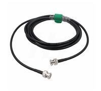 HangTon Cable BNC macho a BNC macho SDI RG223 RF coaxial 50 ohmios doble blindaje baja pérdida de señal para GPS LAN/WAN datos video (5 m)
