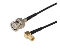HangTon Cable coaxial BNC a Microdot 10-32 UNF para vibración, sensor de transductor acústico, PCB CTC VibraSens Meggitt, acelerómetro de medición, prueba ultrasónica, micrófono GRAS, Epoch 650