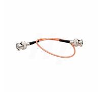 HangTon - Cable coaxial BNC HD SDI para vídeo RF, transmisión de señal de baja pérdida, 50 Ohm, RG316, BNC macho a macho para monitor de cámara (30 cm)