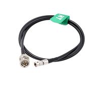 HangTon Cable coaxial de video 3G SDI 75 ohmios HD Micro BNC a BNC estándar para DJI Lightbridge 2, Blackmagic Video Assist monitor de 5 pulgadas (1 m)