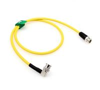 HangTon Cable coaxial de vídeo BNC SDI 4K 12G 6G para cámara RED Komodo-X V-Raptor XL DSMC2 Ninja V Shogun SmallHD Monitor Teradek Bolt Transmisión, amarillo 80 cm