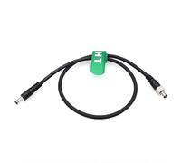 HangTon Cable de alimentación CC con bloqueo de 5,5 x 2,5 mm para Smallrig Atomos Ninja V Hollyland Mars 400s Cosmo Blackmagic Video Assist Monitor Aputrue 60d, monitor de cámara de video inalámbrico,