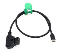 HangTon Cable de alimentación D-tap a USB-C de 14,8 V para motor DJI Focus Pro, transmisión SDR RX TX, Tilta Nucleus Nano II Motor de enfoque inalámbrico de 45 cm