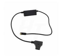 HangTon Cable de alimentación DC D-tap para cámara Canon XF705 C70 XF605 24V, montaje en V Anton-Bauer P-tap ángulo recto barril CC 60 cm