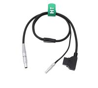 HangTon Cable de alimentación para cámara RED DSMC2 CTRL a ARRI Cforce RF Motor Cmotion cPRO CAM 7 pines a D-tap 00B 4 pines 24"