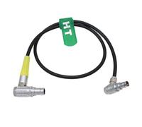 HangTon Cable de alimentación RS de ángulo recto de 10 pines para motor Preston MDR3 MDR-4 a Sony Venice Alexa LF SXT Cámara de 60 cm
