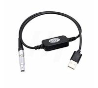HangTon Cable de alimentación USB a 0B de 2 pines para monitor ARRI Transvideo StarliteHD, visor Zacuto, perno Teradek de 24 pulgadas