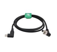 HangTon Cable de alimentación USB C a CC de 12 V 3 A PD para Atomos Ninja V, SmallHD 702 Touch, dispositivos de video PIX-E7 monitor en ángulo recto 30 cm
