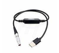 HangTon Cable de alimentación USB de 5 V a 0B de 2 Pines para Monitor ARRI Transvideo StarliteHD, Visor Zacuto, Perno Teradek de 24 Pulgadas