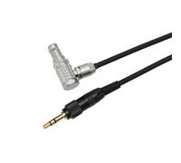 HangTon Cable de audio para ARRI Alexa 35, mini cámara LF, Sennheiser EK500 G4 Sony UWP D21 URX Deity Receptor, ángulo recto tipo Lemo de 6 pines a bloqueo de 3,5 mm TRS, 60 cm