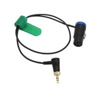 HangTon Cable de audio para Sennheiser SK 500 G4 Sony UWP D11 D21, micrófono XLR de perfil bajo de 3 pines a bloqueo de transmisor de 3,5 mm, TRS, ángulo recto de 50 cm