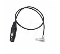 HangTon Cable de audio XLR de 3 pines a ángulo recto de 6 pines para cámara ARRI Alexa Mini LF