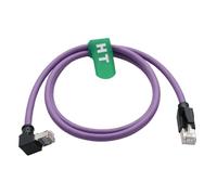 HangTon Cable de conexión Ethernet RJ45 Cat6, 1 Gbps de alta velocidad para PC, TV, router, impresora, EtherCAT Profinet, red de conmutación de cámara industrial, resistente a la intemperie,