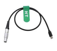 HangTon Cable de control de grabación Run Stop para ARRI Alexa Mini, mini cámara LF y motor DJI Focus Pro, USB-C a 7 pines, 50 cm