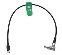 HangTon Cable de control de grabación Run Stop para cámara Komodo X V-Raptor y motor DJI Focus Pro, USB-C recto a ángulo recto de 9 pines, 50 cm
