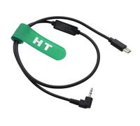 HangTon Cable de control Run Stop USB-C LANC de 2,5 mm para motor DJI Focus Pro a Sony CineAltaB FX9 FX6, Canon C500II C400 C70, Blackmagic BMCC URSA Mini Pro, Panasonic EVA1 BGH1, cámara Z CAM, 50 cm