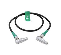 HangTon Cable de motor 1B de 7 pines para controlador Preston FIZ MDR-4 MDR-3 DM1X DM2X DM5 Motor digital Heden M26VE, ángulo recto a recto (90 cm, RA a RA)