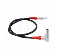 HangTon Cable de Serie de 4 Pines para Preston MDR 3 MDR 4 Motor Driver a Light Ranger 2 LR2 Ángulo Recto 45cm