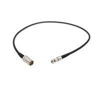 HangTon Cable de vídeo 6G SDI HD Micro BNC a hembra BNC adaptador para Blackmagic Video Assist monitor de 5 pulgadas (15)