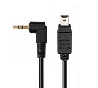 HangTon Cable disparador para cámara Nikon Z6III Z7II Z5 D780 D7500 D5600 D3200, cámara Coolpix P1100, control remoto de disparo de flash de 2,5 mm, enfoque, disparo continuo, MC-DC2