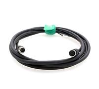 HangTon Cable eléctrico M8 hembra macho de 8 pines para Baumer CX Cognex Lucid Sensor de cámara industrial Control de automatización I/O, codificado A, blindado, 3 m