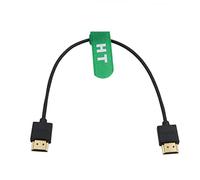 HangTon Cable HDMI 4K 120p 8K 30p para monitor ATOMOS Ninja V Blackmagic Monitor Sony Canon R5 Nikon cámara tipo A HDMI 2.1 30 cm