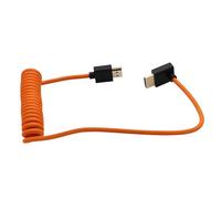 HangTon Cable HDMI ProRes Raw de alta velocidad 8K 4K para ATOMOS Ninja V Shinobi Ultra, Sony FX2 FX30, Canon C70 R1, S5ii G9 Z9 monitor de cámara cardán FEELWORLD Portkeys SmallHD, ángulo arriba