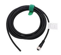 HangTon Cable M12 A codificado de 8 pines hembra de aviación a cables de vuelo blindado para actuador, sensor, señal, controles industriales, automatización, red de dispositivos, red DeviceNet,