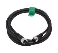 HangTon Cable M12 de 8 pines hembra a 8 pines macho codificado en A para actuador industrial impermeable Profibus Automation Cognex sensor cámara 60 cm
