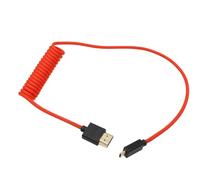 HangTon Cable micro HDMI a HDMI 4K 8K 60p para cámara ATOMOS Ninja V Ultra Canon R6 II R5C R5 R8 Sony ZVE10 A7C A7R IV III A7SII Lumix S5 S9 GH4 Cámara SmallHD Cine Indie Monitor