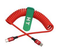 HangTon Cable USB-C de carga rápida 240 W 9/12/20/48V para iPhone 17 16 15 Pro Max, Galaxy S24 S23, Pixel 8, ThinkPad X1, iPad, Dell, MacBook Air, ordenador portátil