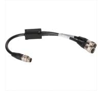 HangTon Cable Y para Canon Digital Zoom Focus Control Remoto Servo Lens CN-E 18-80 y 70-200 a FPD-400D ZSD-300D Controlador, Hirose 20 Pin Hembra a Macho, 30 cm