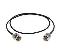 HangTon Cámara Monitor 3G HD SDI Video Coaxial Cable 75 Ohm High-Flex Delgado BNC a BNC Cable 10cm