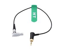 HangTon Código de tiempo TRS de bloqueo de 3,5 mm para Deity TC-1 a cámara (9 pines)