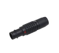 HangTon Conector de 9 pines macho circular negro 0B FGG compatible con Lemo