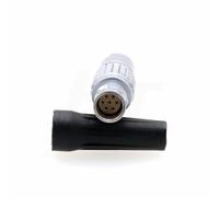 HangTon Conector hembra 0B de 7 pines para preamplificador de micrófono tipo 2673 2669L, Brüel & Kjær, conector de cable de alambre