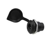 HangTon Conector rj45 cat6 cat5e conector redondo impermeable Ethernet, extensión hembra a hembra del panel del chasis del cable en línea, separador ip65 pasante