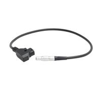 HangTon D-tap a Lemo 0B - Cable de alimentación de 2 pines para monitor ARRI Transvideo StarliteHD, visor Zacuto, Teradek Bolt de 60 cm